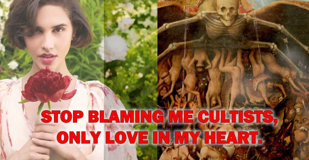 NEVER LET CULTS OFF THE&nbsp;HOOK