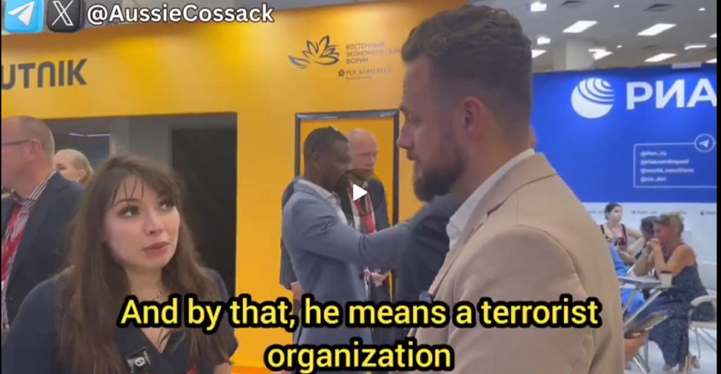 Syrian Girl at Vladivostok for the Eastern Economic&nbsp;Forum